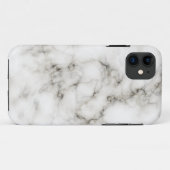 Ebbenhout ivoor marmersteen afwerking Case-Mate iPhone case (Achterkant (horizontaal))
