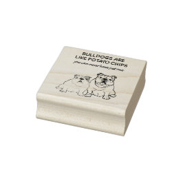 EBD Bullies Bully English Bulldog Lovers Rubberstempel