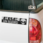 EBE AAN BOORD BUMPERSTICKER (Op Truck)
