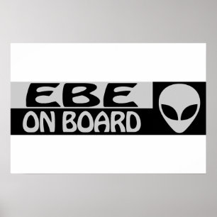 EBE AAN BOORD POSTER