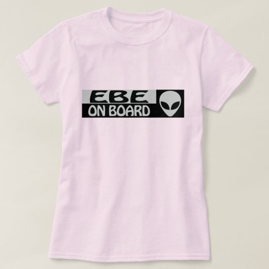 EBE AAN BOORD T-SHIRT (Design voorkant)