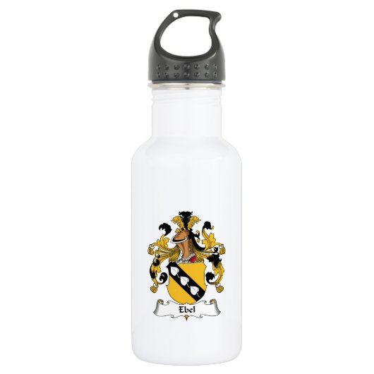 Ebel Family Crest Waterfles (Voorkant)
