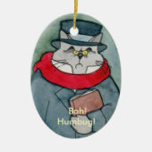 EbeMeowzer Scrooge uit een kerstkarol Keramisch Ornament (Voorkant)