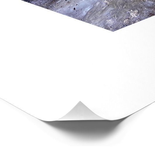 EBEN ICE CAVES Glossy Poster (Hoek)