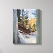 EBEN ICE CAVES MICHIGAN U.S.A. CANVAS PRINT (Voorkant)