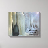 EBEN ICE CAVES MICHIGAN U.S.A. CANVAS PRINT (Voorkant)