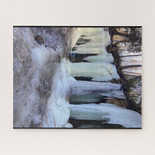 EBEN ICE CAVES MICHIGAN U.S.A. LEGPUZZEL (Horizontaal)