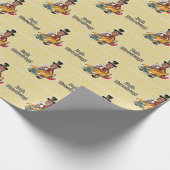 Ebeneezer scrooge cadeaupapier inpakken - bah humb (Hoek)