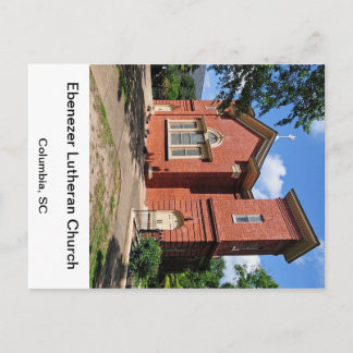 Ebenezer Lutheran Columbia South Carolina Briefkaart
