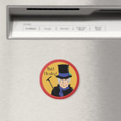 Ebenezer Scrooge Bah! Humbug! Magneet (Insitu (Vaatwasser))