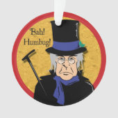 Ebenezer Scrooge Bah! Humbug! Ornament (voorkant)
