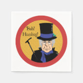 Ebenezer Scrooge Bah! Humbug! Servet (Voorkant)