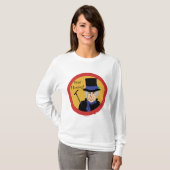 Ebenezer Scrooge Bah! Humbug! T-shirt (Voorkant volledig)
