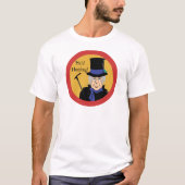 Ebenezer Scrooge Bah! Humbug! T-shirt (Voorkant)