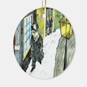 Ebenezer Scrooge Keramisch Ornament (Links)