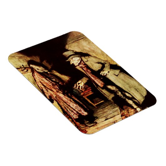 Ebenezer Scrooge Kerstmis Carol  Magneet (Rechterzijde)