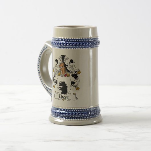 Ebert Family Crest Bierpul (Voorkant links)