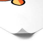 Ebi-body Rock Funny Rocker Sushi Pun Poster (Hoek)