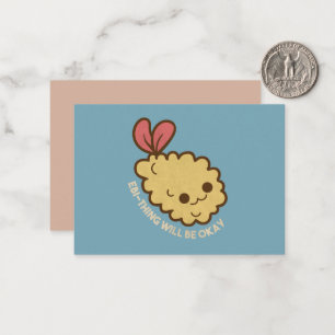 Ebi-ding komt goed notitiekaartje