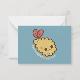 Ebi-ding komt goed notitiekaartje