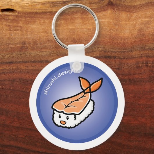 Ebi Sushi Sleutelhanger (Voorkant)