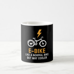 EBike als een normale bike koeler E Bike Koffiemok