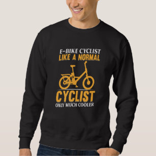 eBike E-fiets Wielrenner Als Een Gewone Fietser Al Trui