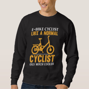 eBike E-fiets Wielrenner Als Een Gewone Wielrenner Trui