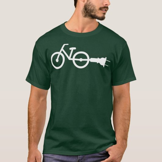 Ebike Electric Bike Funny Gift Novelty Bicycle T-shirt (Voorkant)
