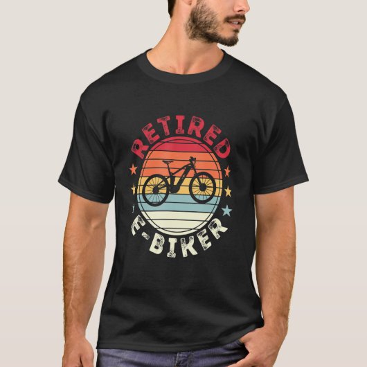 EBike-fiets van eBay in ruste T-shirt (Voorkant)