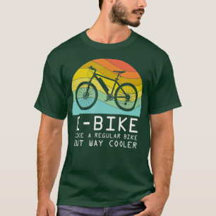 EBike-fietsenmotor met elektrische batterij T-shirt