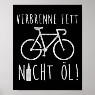 Ebike Fietser Fietscommuter Milieubescherming Poster