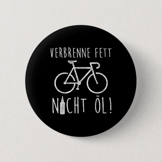 Ebike Fietser Fietscommuter Milieubescherming Ronde Button 5,7 Cm (Voorkant)