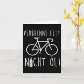 Ebike Fietser Fietsforenzen Milieubescherming Kaart (Gele Bloem)