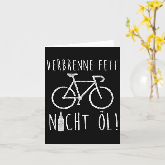 Ebike Fietser Fietsforenzen Milieubescherming Kaart (Gele Bloem)