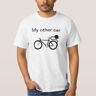 EBike My Other Car is een Ebike T-Shirt