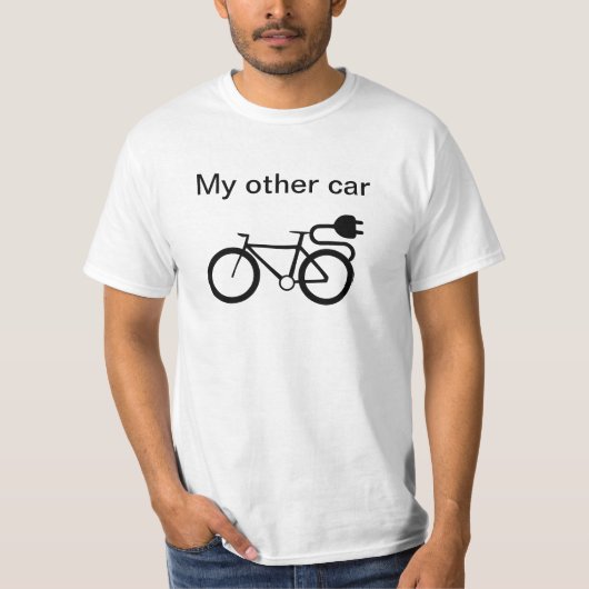 EBike My Other Car is een Ebike T-Shirt (Voorkant)