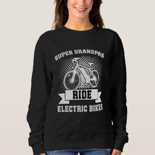 EBike SUPER GRANDPAS RIDE ELEKTRISCHE FIETSEN Funn Trui