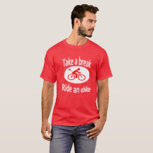 Ebike-t-shirt voor mannen