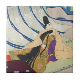 Ebina Masao Genji japanese sierkunst Tegeltje