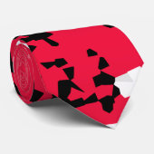 Ebira - Abstract ontwerp Stropdas (Opgerold)