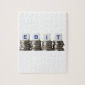 EBIT - Winst vóór rente en belastingen Legpuzzel (Verticaal)