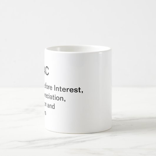 EBITDAC - Winst voor het Coronavirus Koffiemok (Center)