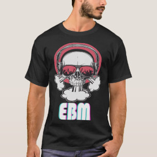 EBM Disco Techno Trance schedel T-shirt