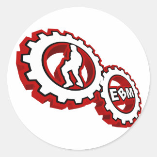 EBM Logo_2 Ronde Sticker
