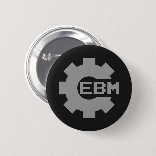 EBM PIN RONDE BUTTON 5,7 CM (Voorkant /achterkant)