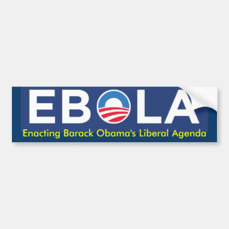 EBOLA BUMPERSTICKER