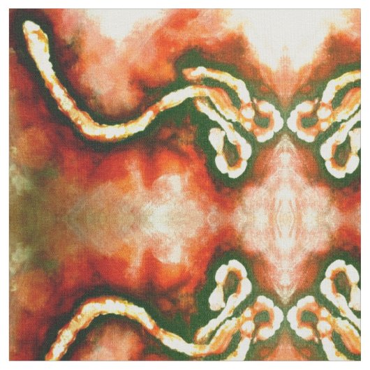 Ebola Zaïre Virus Fabric Stof (Close Up)