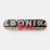 EBONIX QUEEN 7,3/4-inch skateboard deck (Horizontaal)
