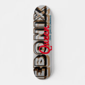 EBONIX QUEEN 7,3/4-inch skateboard deck (Voorkant)